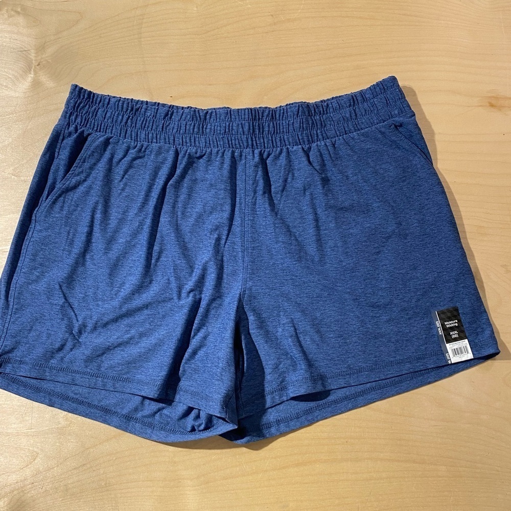 Athletic Works Women's Blue Athletic Shorts XXXL (22) (NN)